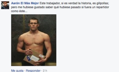 Customer complaint goes viral after delivery man offers “extra” services