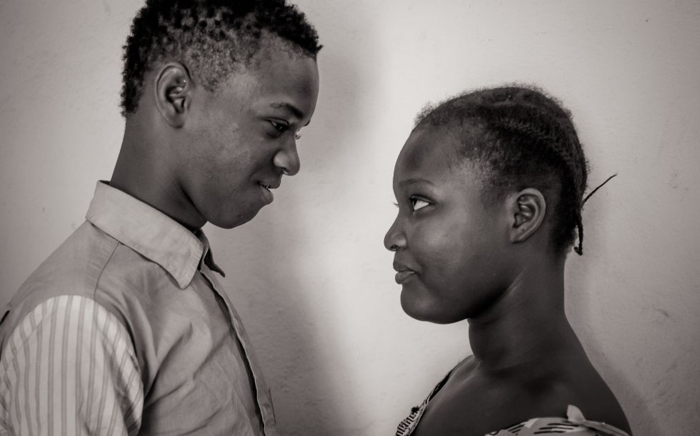 Hadidjatou y Alassane, mellizos y desplazados a causa del conflicto en Malí.