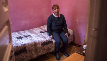 Elisabeth López emigró a España desde Bolivia en busca de un trabajo.