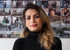 Somayeh Zarifie en el centro de refugiados berlin&eacute;s donde vive.