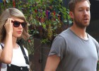 Taylor Swift y Calvin Harris, en Nueva York.