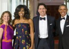 La cena en la Casa Blanca para el ministro canadiense y su esposa