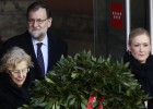 Rajoy, Cifuentes y Carmena, en el aniversario del 11M.