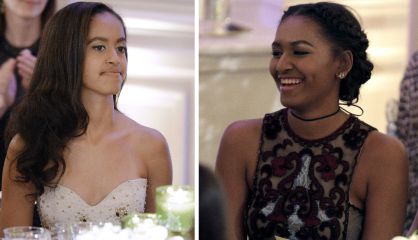 El debú de Malia y Sasha Obama
