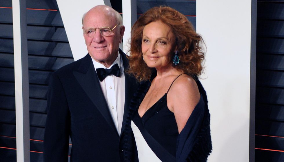 Barry Diller y Diane von Fürstenberg en una de las fiestas tras los Oscar de este año.