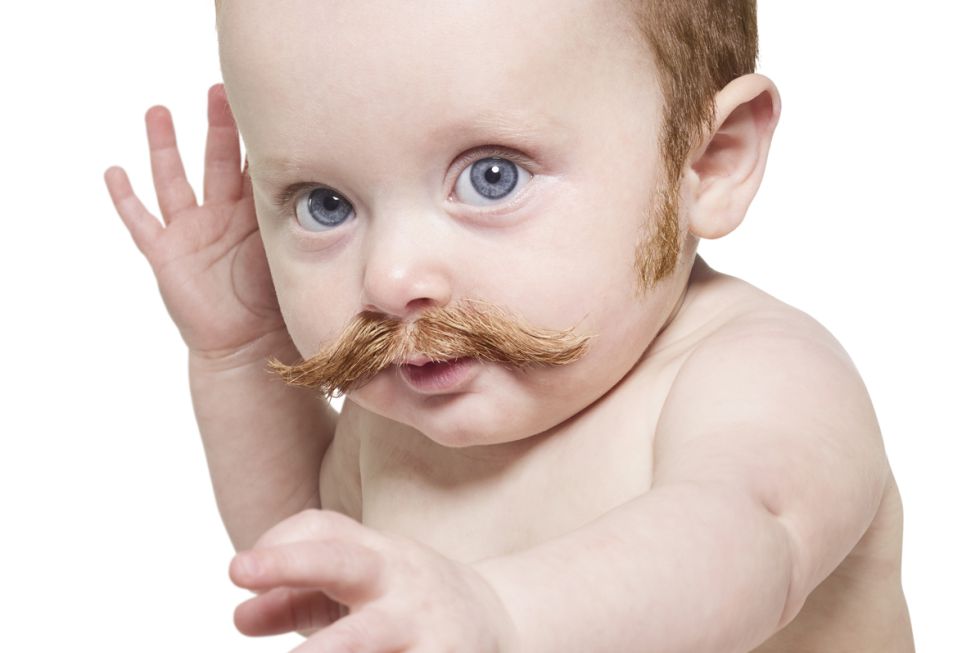 Su hijo podría ser igualito que su padre. Y da mucho miedo