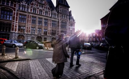 Barrio de Schaerbeek en Bruselas.