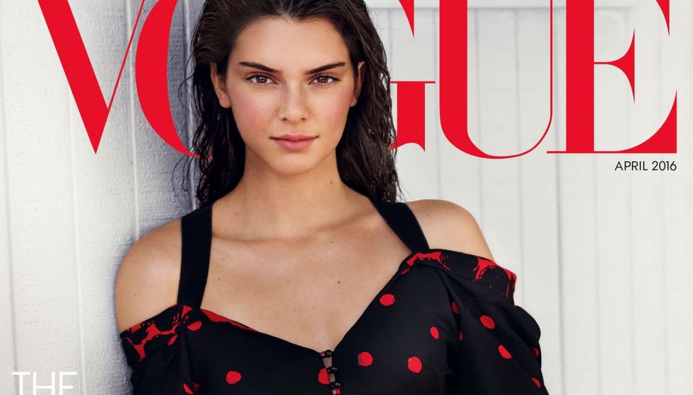 Kendall Jenner, en la portada de 'Vogue USA'.