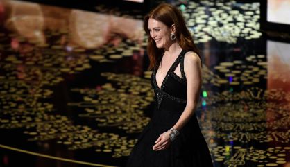 Julianne Moore, en la &uacute;ltima ceremonia de los Oscar.