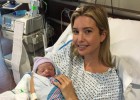 Ivanka Trump y el reci&eacute;n nacido, Theodore James.