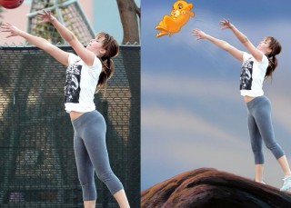 Jennifer Lawrence jugando al 'basket', el 'meme' más surrealista