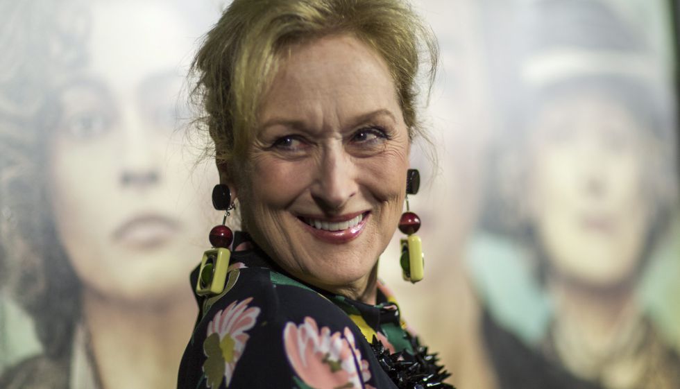 La actriz Meryl Streep.