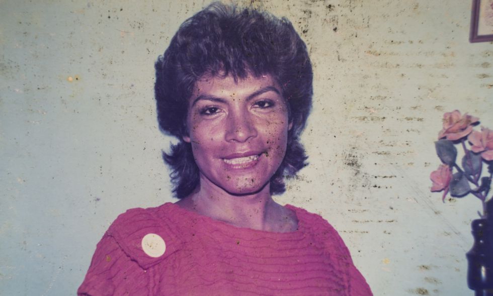 Fransua, asesinada de un disparo en la cabeza en 1989.