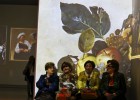 Visitantes en 'Caravaggio Experience' en Roma. 