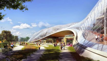 Render de la futura sede de Google.