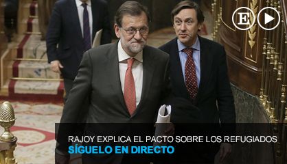 Rajoy defiende en el Congreso el pacto para deportar refugiados sirios