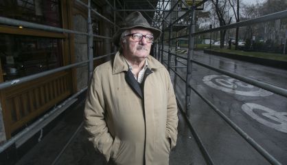 Javier Reverte, esta semana en Madrid.