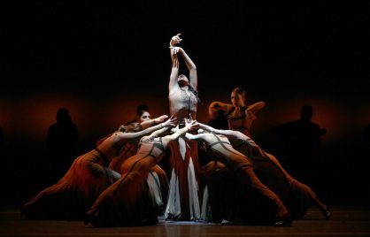 María Pagés, durante el espectáculo 'Yo, Carmen'.
