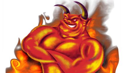 El diablo de la botella