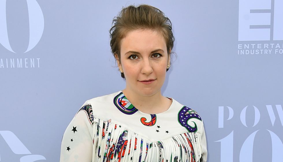La actriz y guionista Lena Dunham.