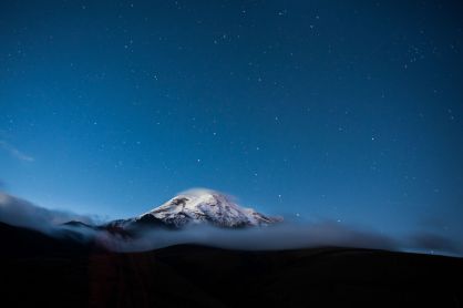El volc&aacute;n ecuatoriano del Chimborazo.