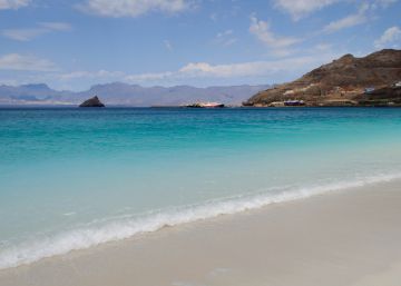 Vista de Mindelao, en Cabo Verde.