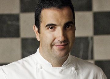 El chef de Santceloni &Oacute;scar Velasco.