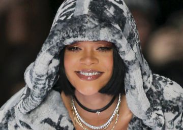Rihanna, el pasado febrero en la Semana de la moda de Nueva York.
