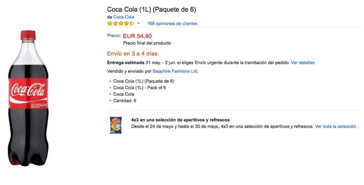 El misterioso caso de la CocaCola de 60 euros  Tentaciones  EL PAÍS