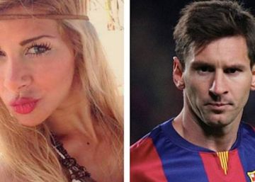 El affaire de Messi con la playmate Xoana González