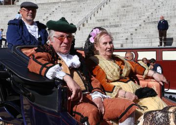 Visita al rueda de Las Ventas antes de la Corrida Goyesca.