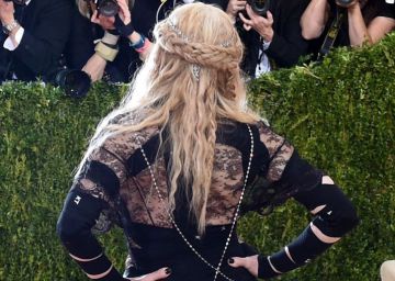 Madonna en la gala del Met.