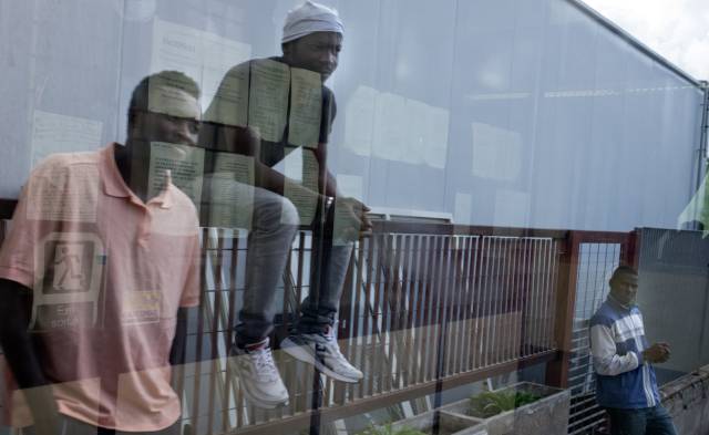 J&oacute;venes acogidos en la ciudad de Sassari (Cerce&ntilde;a). 