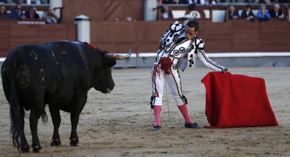 Miguel Abellán, en la tradicional Corrida Goyesca. Miguel Abellán, en la tradicional Corrida Goyesca.