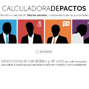 Calculadora de pactos: ¿quién logrará ser presidente?