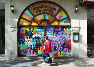 Lavapiés se transforma en una galería de arte al aire libre