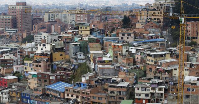 Vista de la ciudad de Bogot&aacute; (Colombia), tomada en enero de 2016.