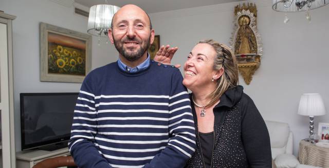 Pope Gregorio XVIII with his girlfriend.