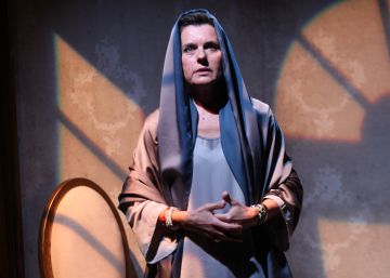 Victoria Salvador, en el ensayo el pasado jueves de &lsquo;Sof&iacute;a&rsquo;.&nbsp;