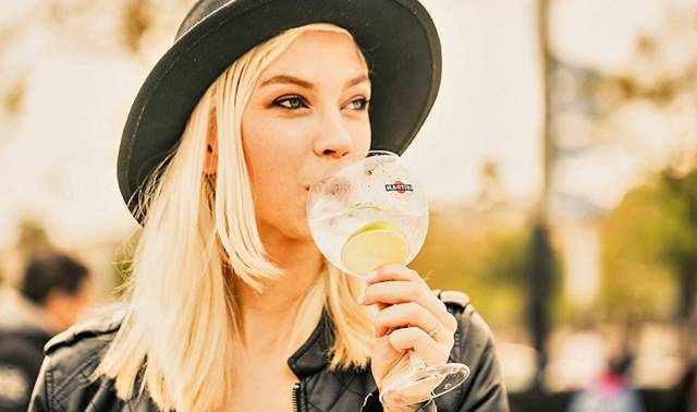 Al cielo solo con Martini