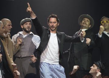 Paco Le&oacute;n durante la representaci&oacute;n de su obra '&iexcl;C&oacute;mo est&aacute; Madriz!'