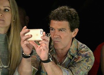 Antonio Banderas en la semana de la moda de Miami en junio de 2016.