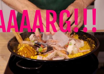 Si echas eso, no es paella