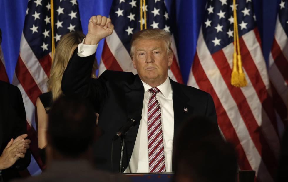 Donald Trump, candidato republicano a la presidencia de Estados Unidos, durante un acto electoral en Briarcliff Manor. Donald Trump, candidato republicano a la presidencia de Estados Unidos, durante un acto electoral en Briarcliff Manor.