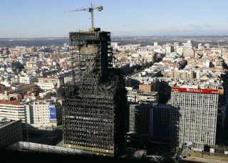 ¿Por qué se incendió el edificio Windsor?