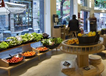 Tienda Punt de Sabor, de productos ecológicos. 