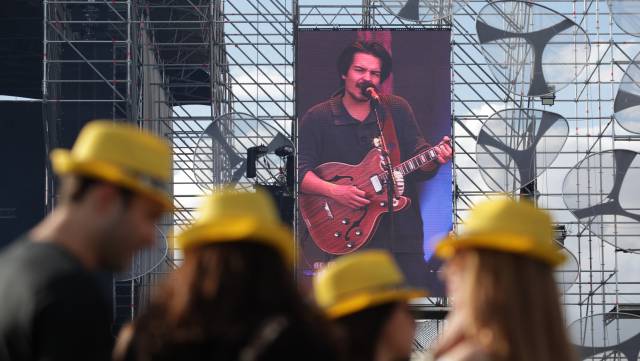 Ambiente durante la actuaci&oacute;n de Milky Chance.rn 