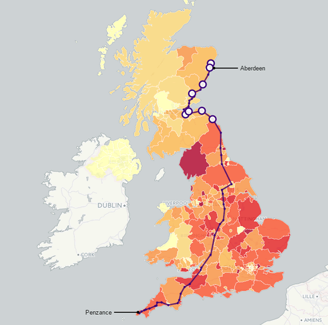 Especial | A bordo del tren del ‘Brexit’