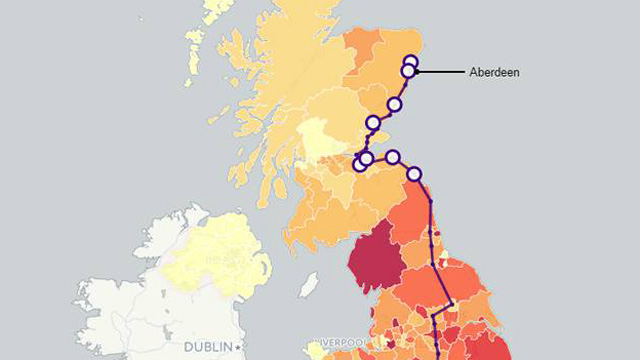 Especial | A bordo del tren del ‘Brexit’