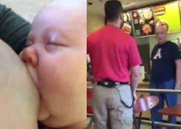 El vídeo que muestra el apoyo a una madre insultada por dar el pecho en público